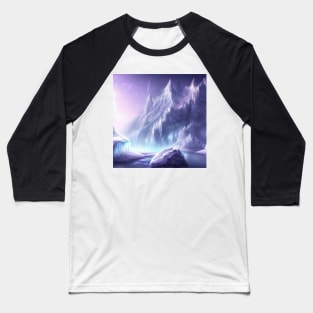 Frozen Landscape Fantasy Baseball T-Shirt